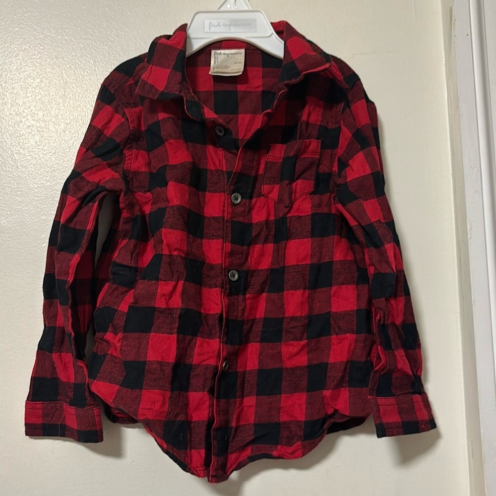 Cute boys plaid set!